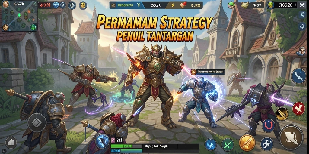 Tampilan gameplay menakjubkan dari <strong>369ZK</strong> yang menunjukkan pertempuran strategi yang intens.