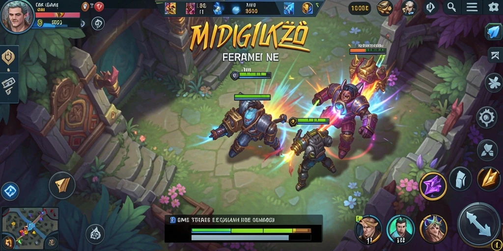 Tangkapan layar gameplay seru dari 5ZK dengan berbagai elemen SLG.