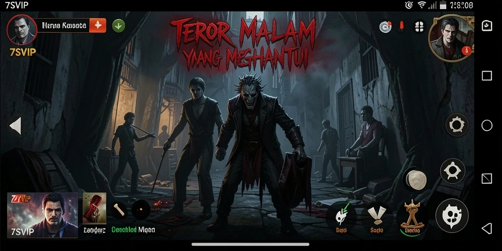 Gameplay mendebarkan dalam suasana Horror yang mencekam.