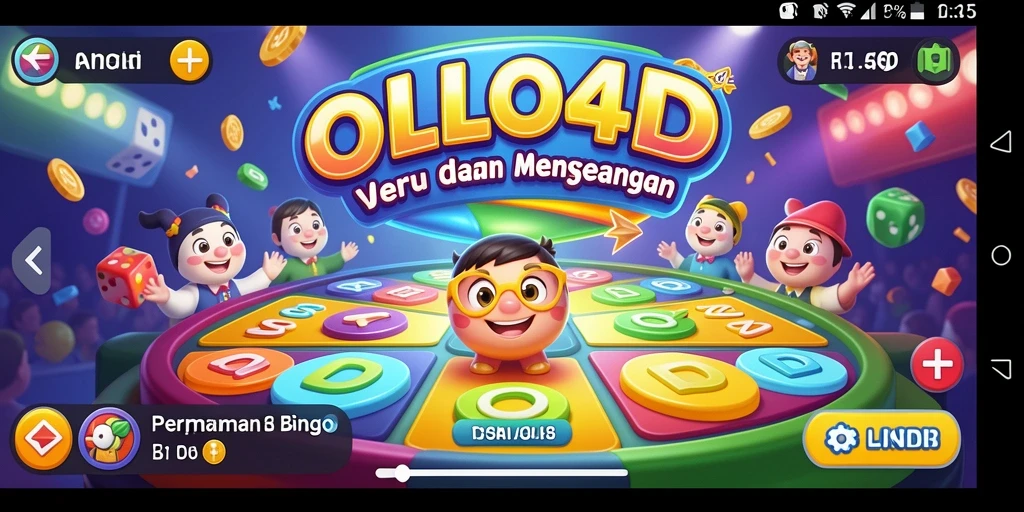 Tampilan menarik dari gameplay OLLO4D yang seru.