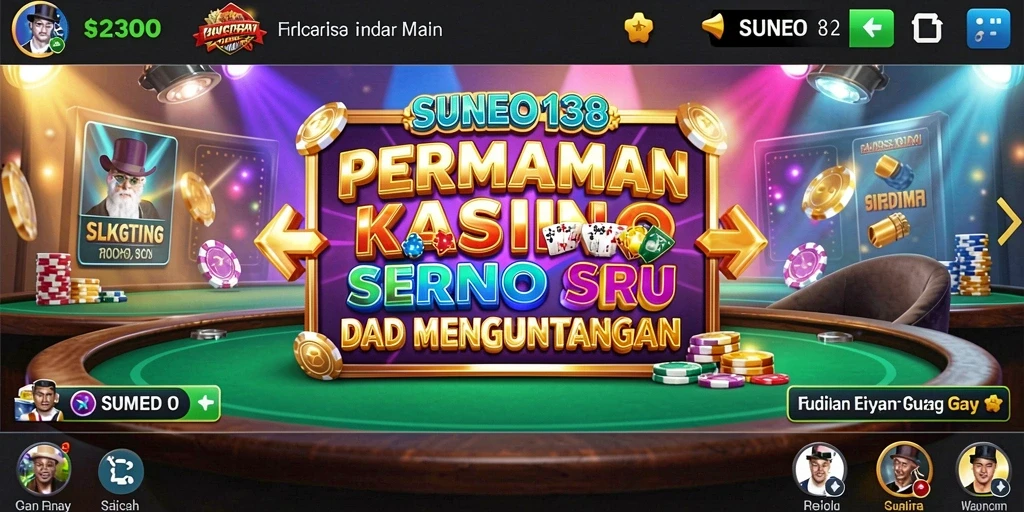 Tampilan menarik dari gameplay SUNEO138 yang memukau.