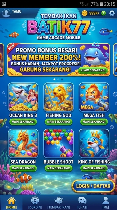 Gambar menampilkan informasi aplikasi terbaru di batik77 dengan jelas.
